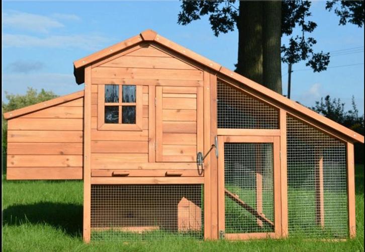 Poulailler clapier 1m72x66cmx1m20 pondoir poule coq Neuf, Animaux & Accessoires, Volatiles | Accessoires, Neuf, Poulailler, Enlèvement
