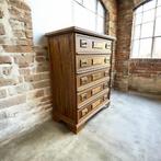 Vintage houten ladekast / kast / commode, Ophalen of Verzenden, Kast