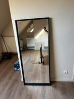 Zwarte spiegel Ikea, Huis en Inrichting, Woonaccessoires | Spiegels, Ophalen, Zo goed als nieuw