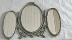 miroir de maquillage vintage, Maison & Meubles, Moins de 100 cm, Enlèvement, Utilisé, Ovale