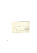 Carte de visite ancienne, Collections, Cartes de naissance & Cartes de visite, Enlèvement ou Envoi, Carte de visite
