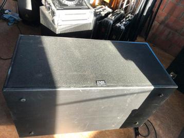 Dubbel 18” basskast beschikbaar voor biedingen