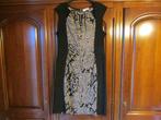 kleed Joseph Ribkoff zwart met beige 50 euro nummer 2., Kleding | Dames, Jurken, Joseph Ribkoff, Ophalen, Zo goed als nieuw, Zwart