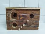 Groot houten hamster-gerbil-muis huis, Utilisé, Enlèvement ou Envoi