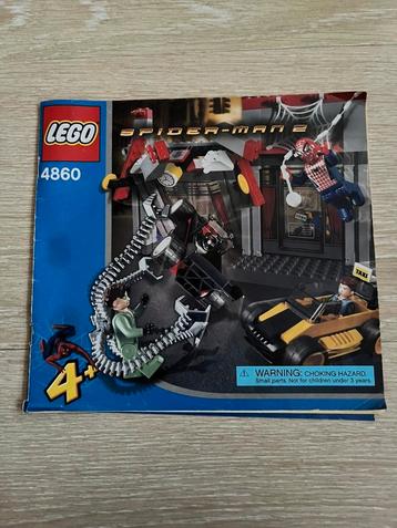 Lego Spiderman 2 4860 Cafe Attack compleet incl instructie beschikbaar voor biedingen