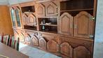 Vintage wandkast jaren 70, Ophalen, Gebruikt, Eikenhout, Met deur(en)