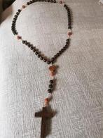 Grote houten paternoster, Antiek en Kunst, Antiek | Religieuze voorwerpen, Ophalen of Verzenden