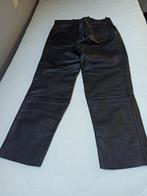 Zwart lederen broek PRIJSVERLAGING, Ophalen, Tweedehands, Broek | leer