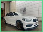 Bmw 116i Sport  *Gps/Leder/Led *, Auto's, BMW, 116 g/km, Wit, Leder, Bedrijf