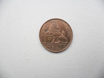 2 cent Albert I 1919 FR koper beschikbaar voor biedingen