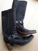 Laarzen donkerblauw M 39,5, Hoge laarzen, La Suite, Blauw, Ophalen of Verzenden