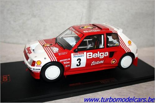 Peugeot 205 T16 Rally Ypres "Bastos" 1/18 Ixo, Hobby en Vrije tijd, Modelauto's | 1:18, Nieuw, Auto, Overige merken, Ophalen of Verzenden