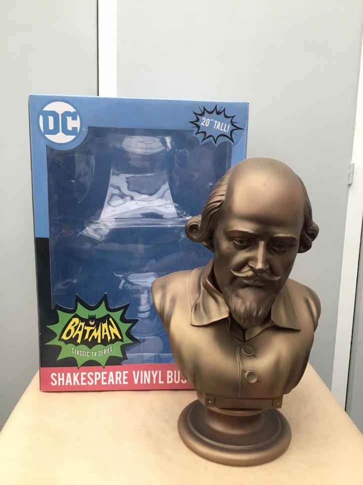 Batman buste Shakespeare de Diamond Select Toys, Collections, Jouets miniatures, Comme neuf, Enlèvement ou Envoi