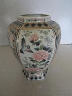 Decoratieve vintage vaas chinese stijl in porselein - OPRUIM, Antiek en Kunst, Antiek | Vazen, Ophalen