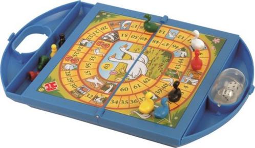 Jumbo Ganzenbord & Slangen en Ladders reisspel, Hobby & Loisirs créatifs, Jeux de société | Jeux de plateau, Utilisé, Jeu de voyage