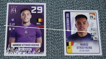 Panini / RSC Anderlecht / 2 x Super Mario / 22-23-24 beschikbaar voor biedingen