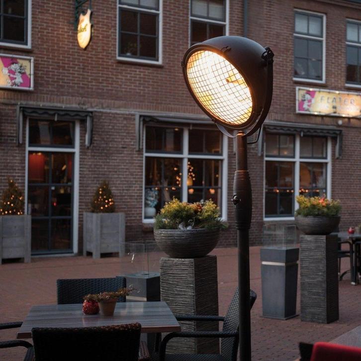 Radiateur permanent Sunred Indus 2100, Jardin & Terrasse, Chauffage de terrasse, Utilisé, Électrique, Sol, Rotatif, Enlèvement