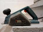 Rabot professionnel Black & Decker KW715 550w, Doe-het-zelf en Bouw, Schaafmachines, Ophalen, Gebruikt, Elektrisch