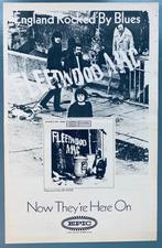 FLEETWOOD MAC 1968 originele ADVERTENTIE 43cm x 28cm, Collections, Posters & Affiches, Musique, Utilisé, A4 ou plus petit, Enlèvement ou Envoi