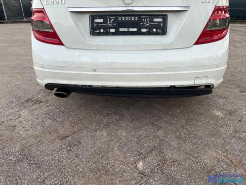 MERCEDES C KLASSE W204 WIT 650 achterbumper 2007-2011, Auto-onderdelen, Carrosserie, Bumper, Mercedes-Benz, Gebruikt