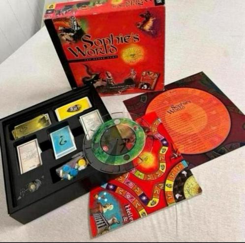 Sophie's World The Board Game 1998 bordspel compleet + doos, Hobby en Vrije tijd, Gezelschapsspellen | Bordspellen, Zo goed als nieuw