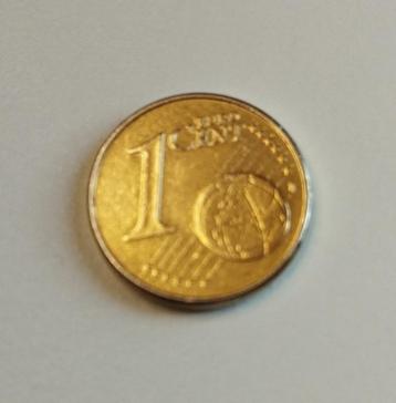 Rare pièce de 1 centime d'euro 2002 beschikbaar voor biedingen
