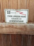 zeer mooi emaille bord, Verzamelen, Merken en Reclamevoorwerpen, Ophalen of Verzenden, Gebruikt