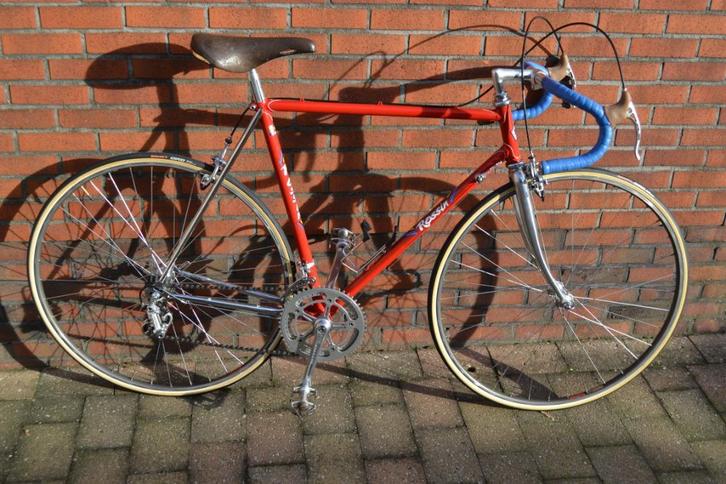 retrokoersfiets rossin, Fietsen en Brommers, Fietsen | Racefietsen, Gebruikt, Heren, Overige merken, 10 tot 15 versnellingen, 28 inch