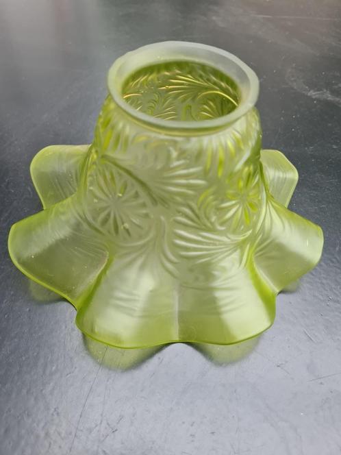 5 x heldere glazen kap - Vintage, Antiek en Kunst, Antiek | Glaswerk en Kristal, Ophalen of Verzenden