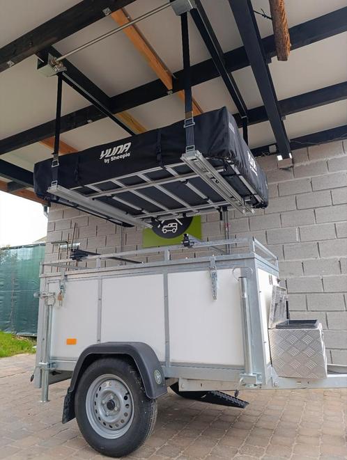 Bagagewagen (te huur), Auto diversen, Aanhangers en Bagagewagens, Zo goed als nieuw, Ophalen