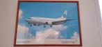 Decoratieve ingekaderde foto Sabena boeing 737, Verzamelen, Ophalen, Zo goed als nieuw