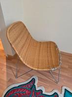 Fauteuil en rotin Ikea "James Irvine", Huis en Inrichting, Ophalen, Gebruikt, Overige kleuren, Riet of Rotan