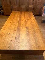 Eiken tafel 200x93, inclusief zijpanelen 300x93 cm, Huis en Inrichting, Tafels | Eettafels, Gebruikt, Ophalen