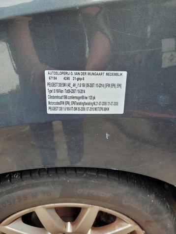 peugeot 308 gehele auto demontage beschikbaar voor biedingen