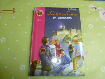 Livre Le club des 5 en vacances beschikbaar voor biedingen