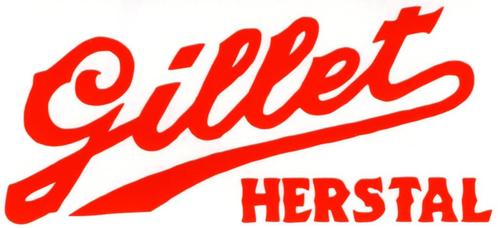 Gillet Herstal sticker #6, Motoren, Accessoires | Stickers, Verzenden