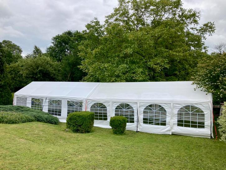 Location: tonnelles, jeux en bois, canon à chaleur, truss, Tuin en Terras, Partytenten, Zo goed als nieuw, Ophalen