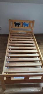 Lit Ikea enfant avec sommier, 70 à 85 cm, Sommier à lattes, Enlèvement, Utilisé
