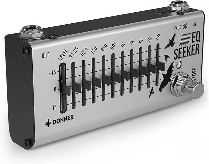 EQ Seeker Ten Band EQ Guitar Effect | GRATIS LEVERING, Muziek en Instrumenten, Effecten, Nieuw, Overige typen, Equalizer, Verzenden