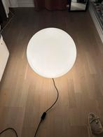 Globe design tafellamp, Ophalen, Zo goed als nieuw, Design space age globe opaline