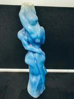 Bougie neuve bleu couple nu enlassé, Maison & Meubles, Accessoires pour la Maison | Bougeoirs & Bougies, Enlèvement ou Envoi