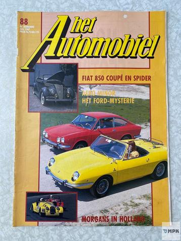 Het Automobiel Magazine Juli 1987 #88 Fiat 850 Coupé Spider beschikbaar voor biedingen