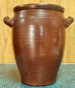 2 Antieke bruine potten, Ophalen of Verzenden