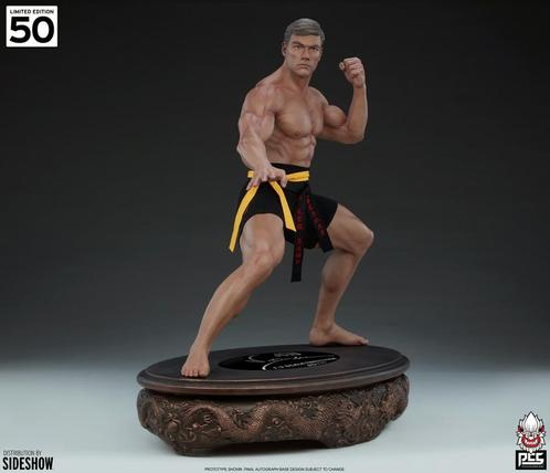 Sideshow PCS JCVD Shotokan 1/3 statue Autograph Version !!!, Verzamelen, Film en Tv, Zo goed als nieuw, Film, Beeldje, Replica of Model
