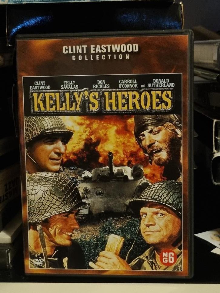 Kelly's Heroes, Clint Eastwood, Telly Savalas, D. Sutherland, Cd's en Dvd's, Dvd's | Actie, Oorlog, Ophalen of Verzenden