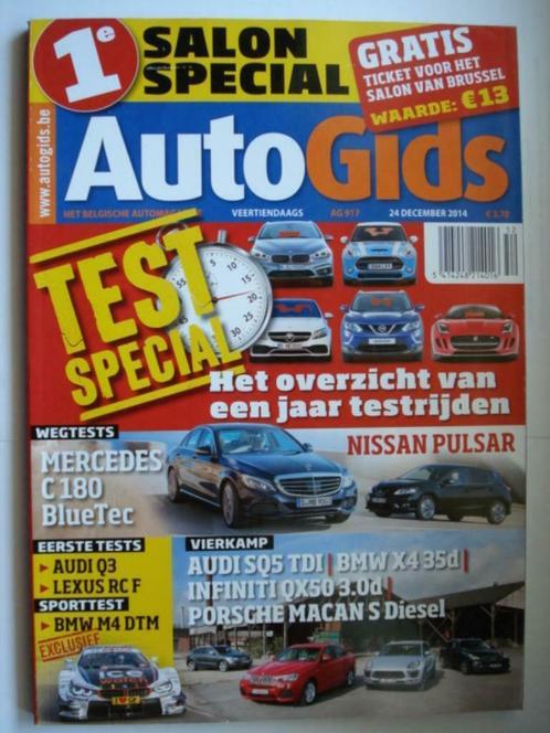 AutoGids 917 Nissan Pulsar Infiniti QX50 Porsche Macan SQ5, Boeken, Auto's | Folders en Tijdschriften, Gelezen, Algemeen, Verzenden