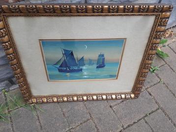 aquarelle signe P WASIRZ  beschikbaar voor biedingen