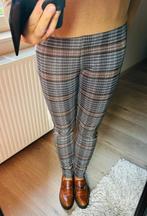 Blauw-camel geruite broek NIEUW, Kleding | Dames, Broeken en Pantalons, Maat 38/40 (M), Blauw, Nieuw, Ophalen of Verzenden