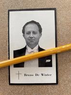 VLAAMS JOURNALIST-STICHTER 't Pallieterke BRUNO De WINTER, Verzamelen, Bidprentjes en Rouwkaarten, Ophalen of Verzenden, Bidprentje