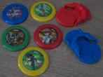 Bakugan Flying Discs + Launchers, Verzamelen, Poppetjes en Figuurtjes, Ophalen of Verzenden, Zo goed als nieuw